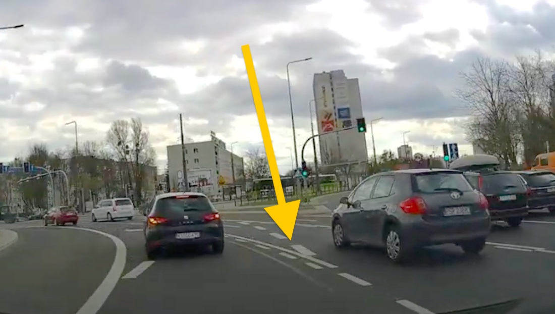 Wszyscy jeździcie źle na rondzie Rataje w Poznaniu (wciąż). Ale już wiadomo, jak temu zaradzić