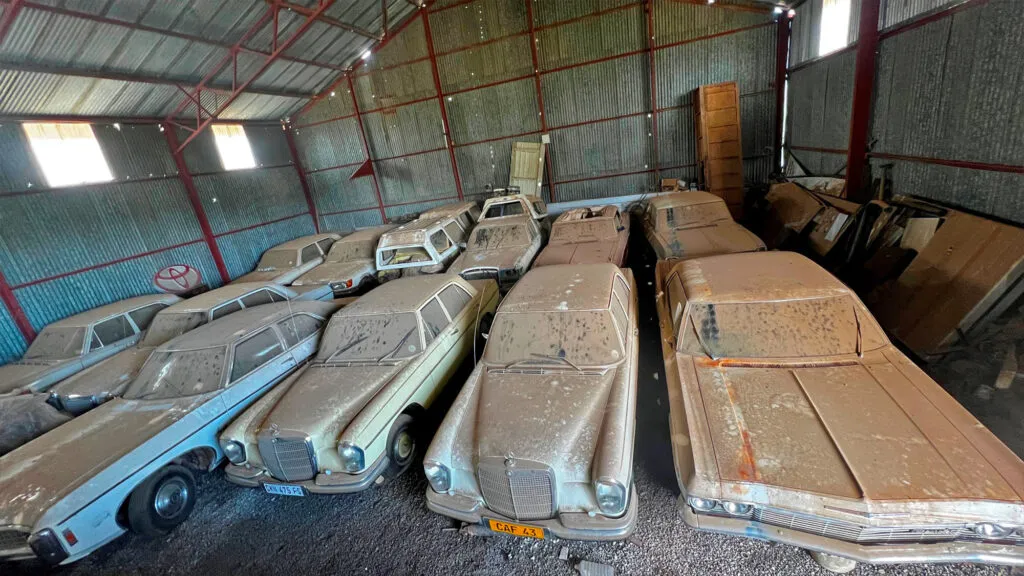 Aukcja Barnfind w RPA 