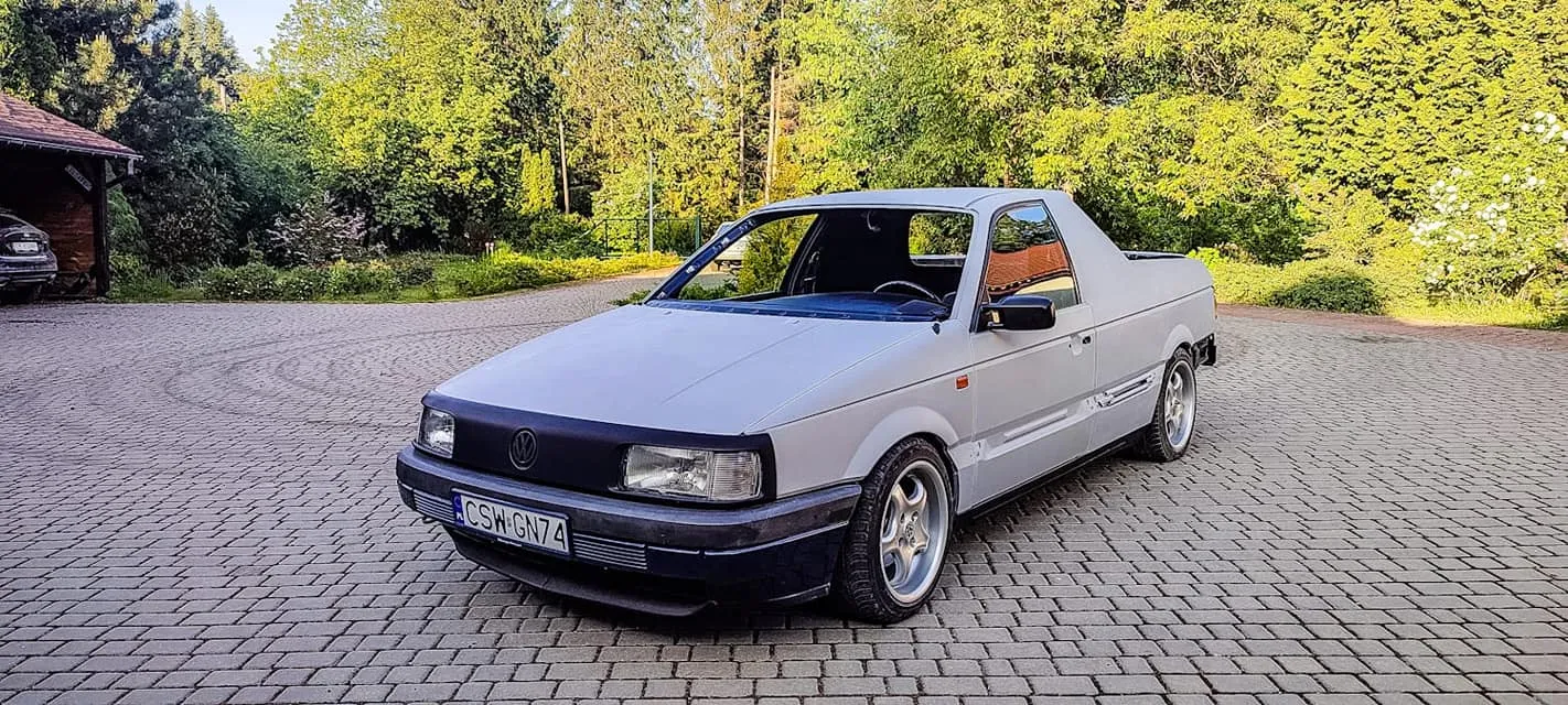 Przemytnicy mają swój samochód idealny. To Volkswagen Passat B3 Pickup