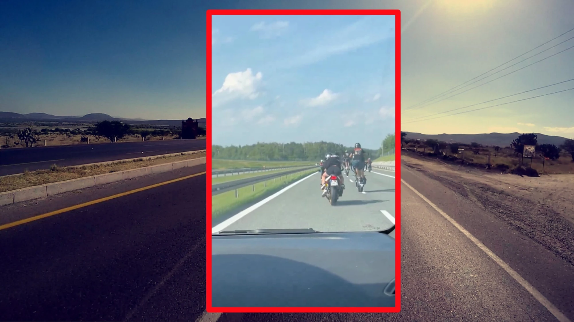 Jazda w kolumnie. Banda motocyklistów na pewno zrobi to źle