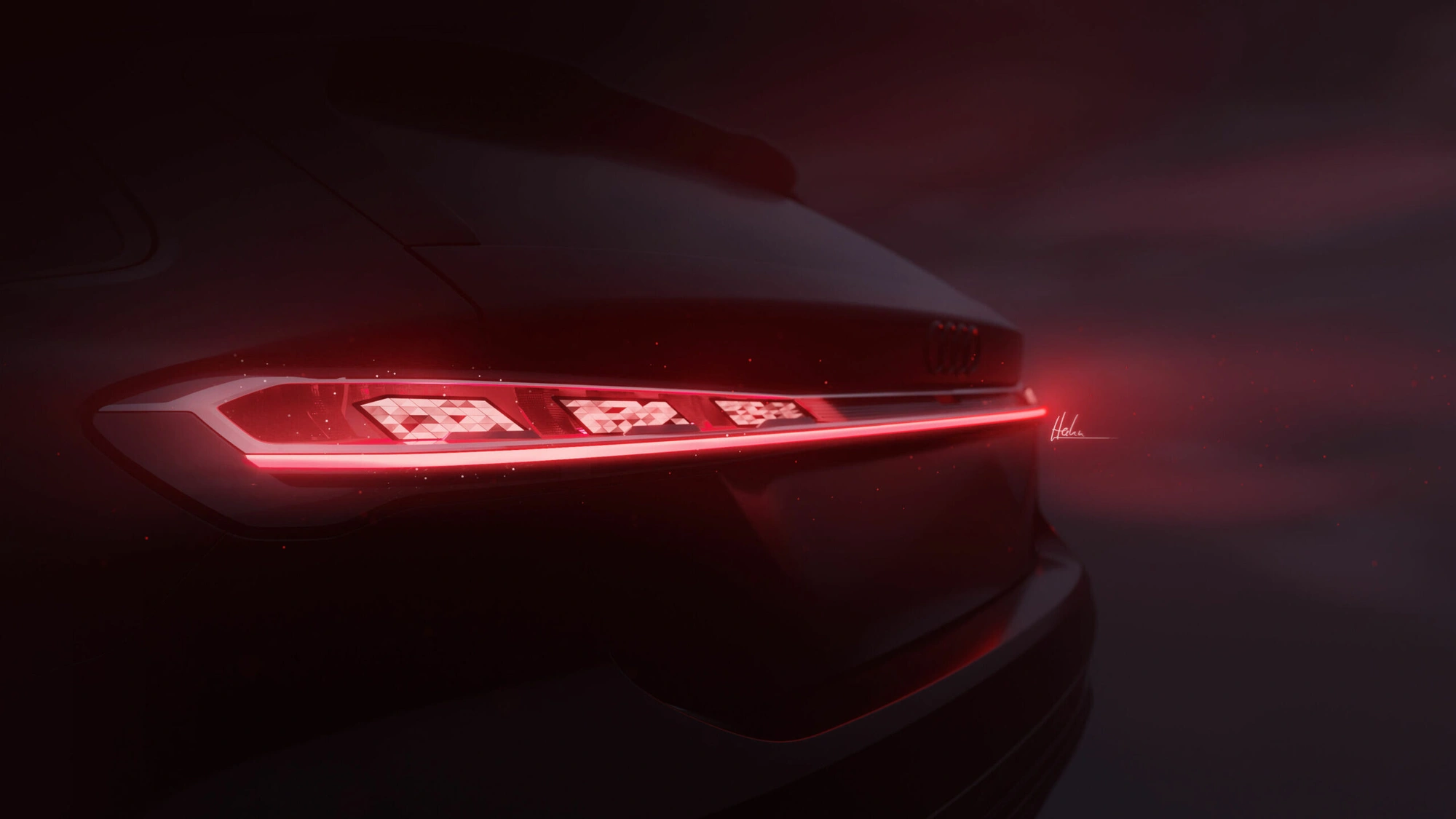 Audi A5 teaser