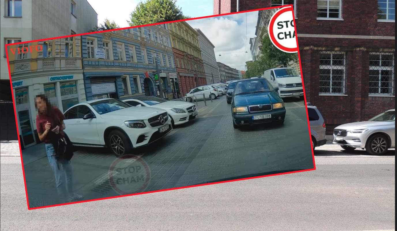 Nie posługuj się pieszym przy parkowaniu. Ta osoba rezerwująca zasłużyła na 500 zł, ale mandatu