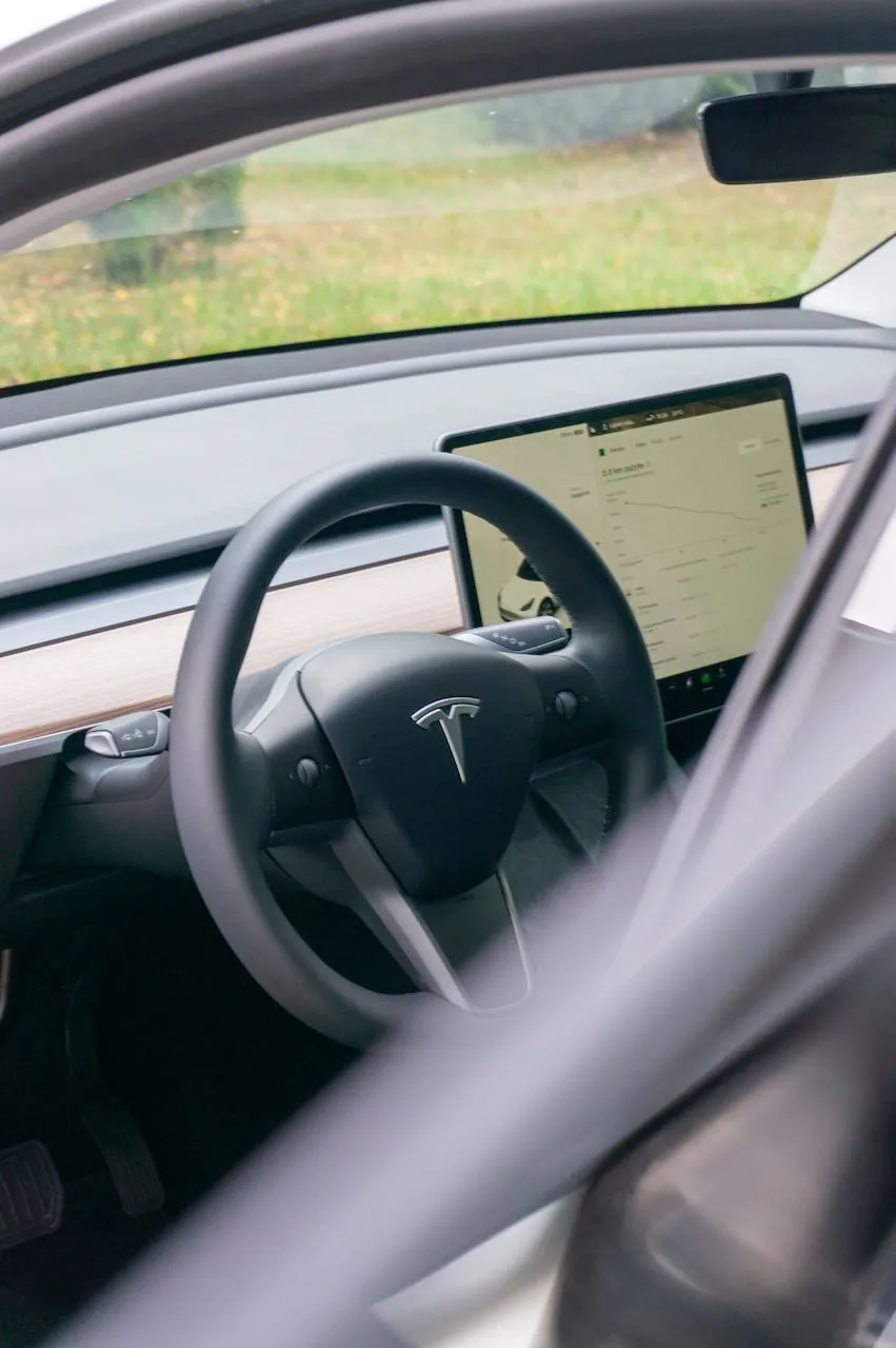 Tesla Model Y kierownica