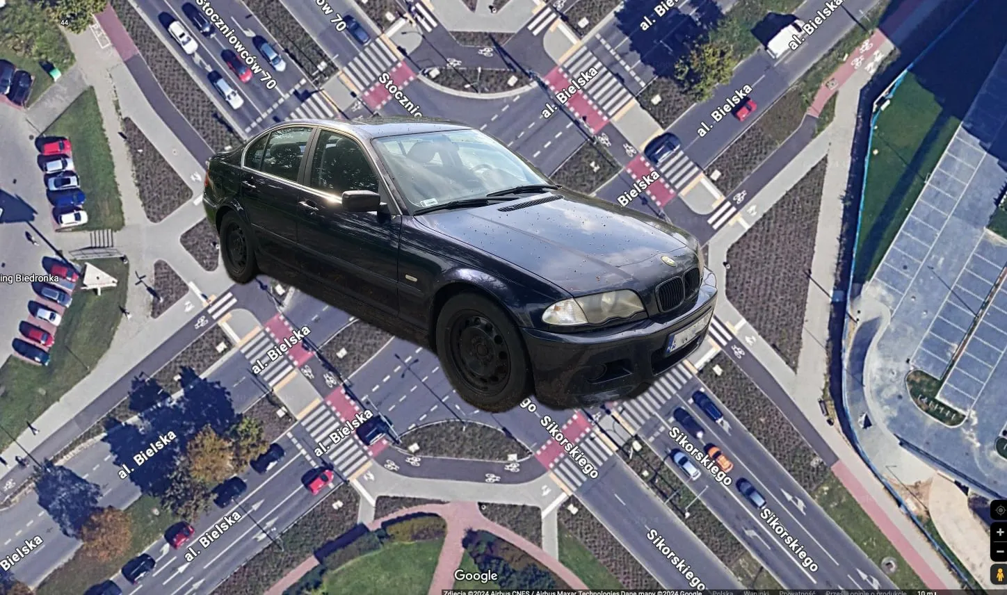 Kierujący BMW uderza w krawężnik. Dzwoni na policję. Sprawy przybierają zdumiewający obrót