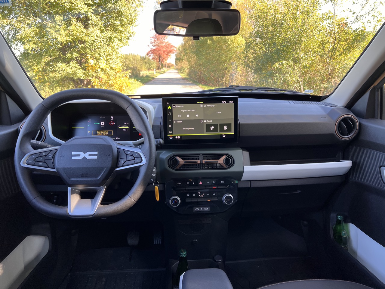 dacia spring pierwsza jazda