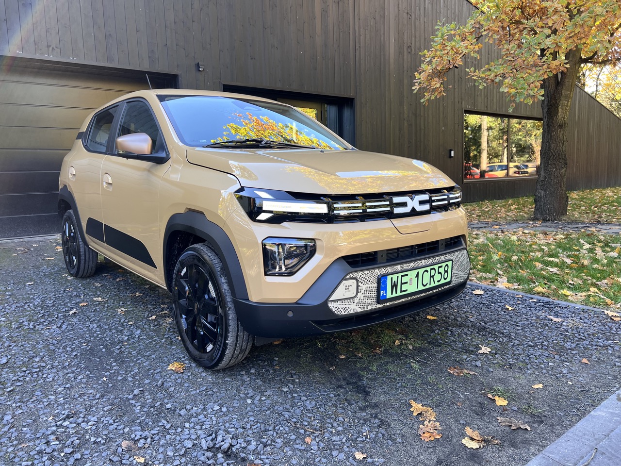 dacia spring pierwsza jazda