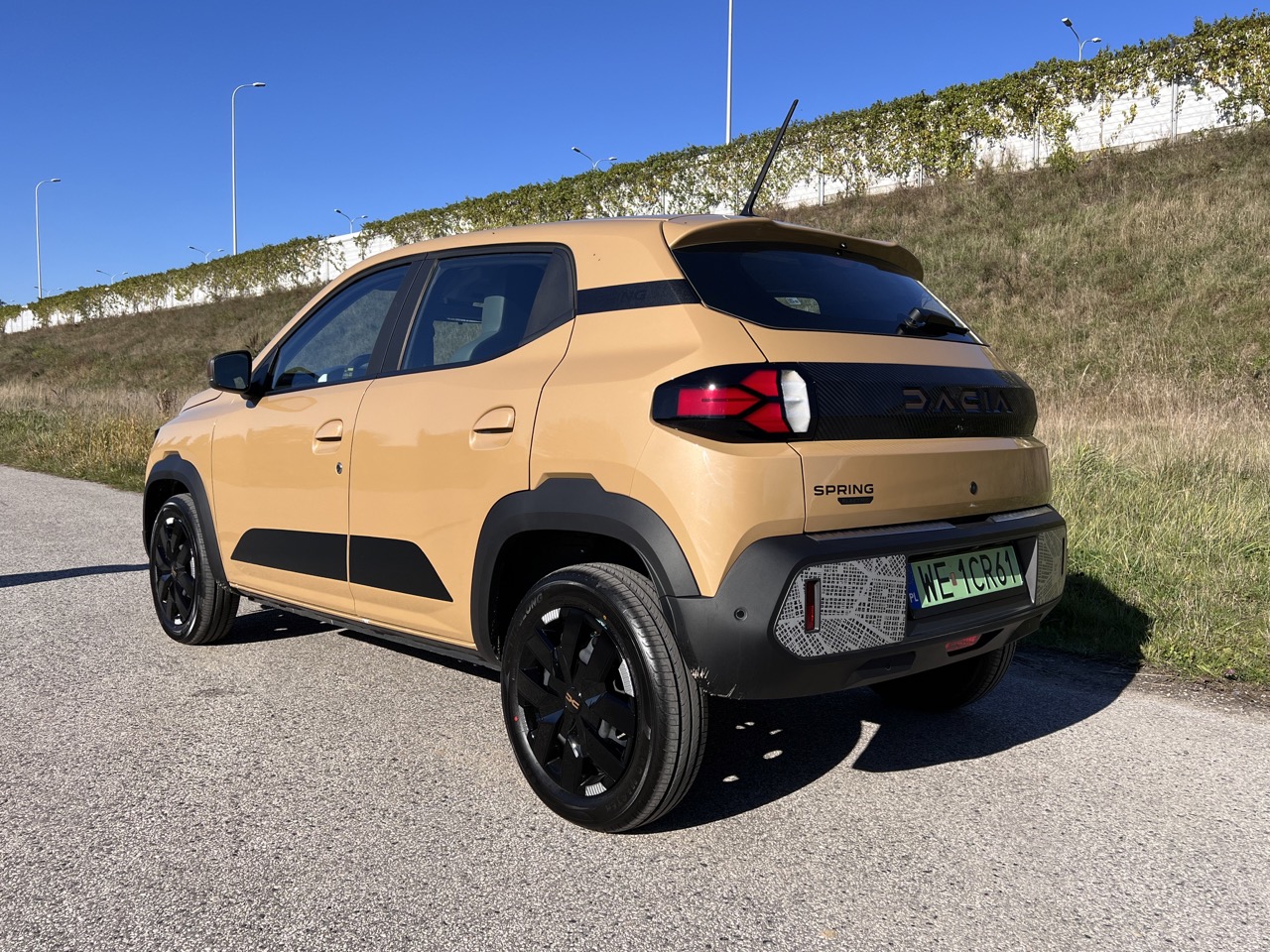 dacia spring pierwsza jazda