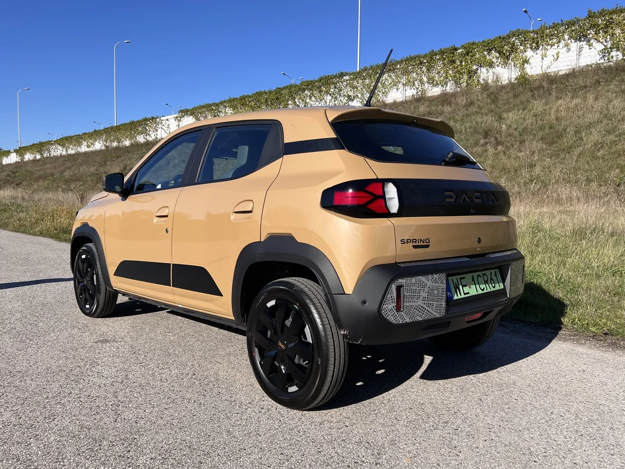 dacia spring pierwsza jazda 