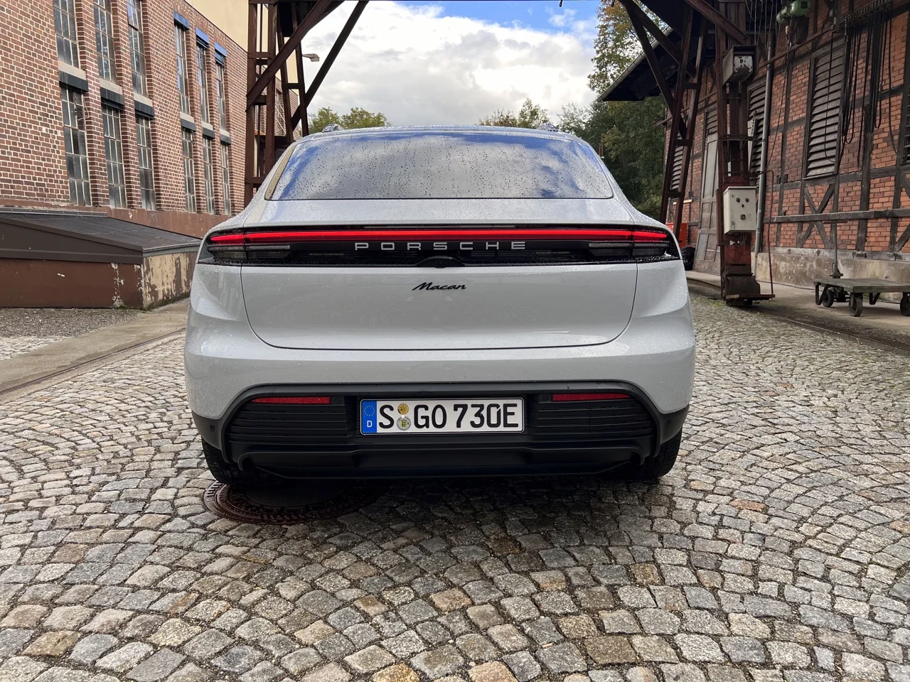 porsche macan ev test 