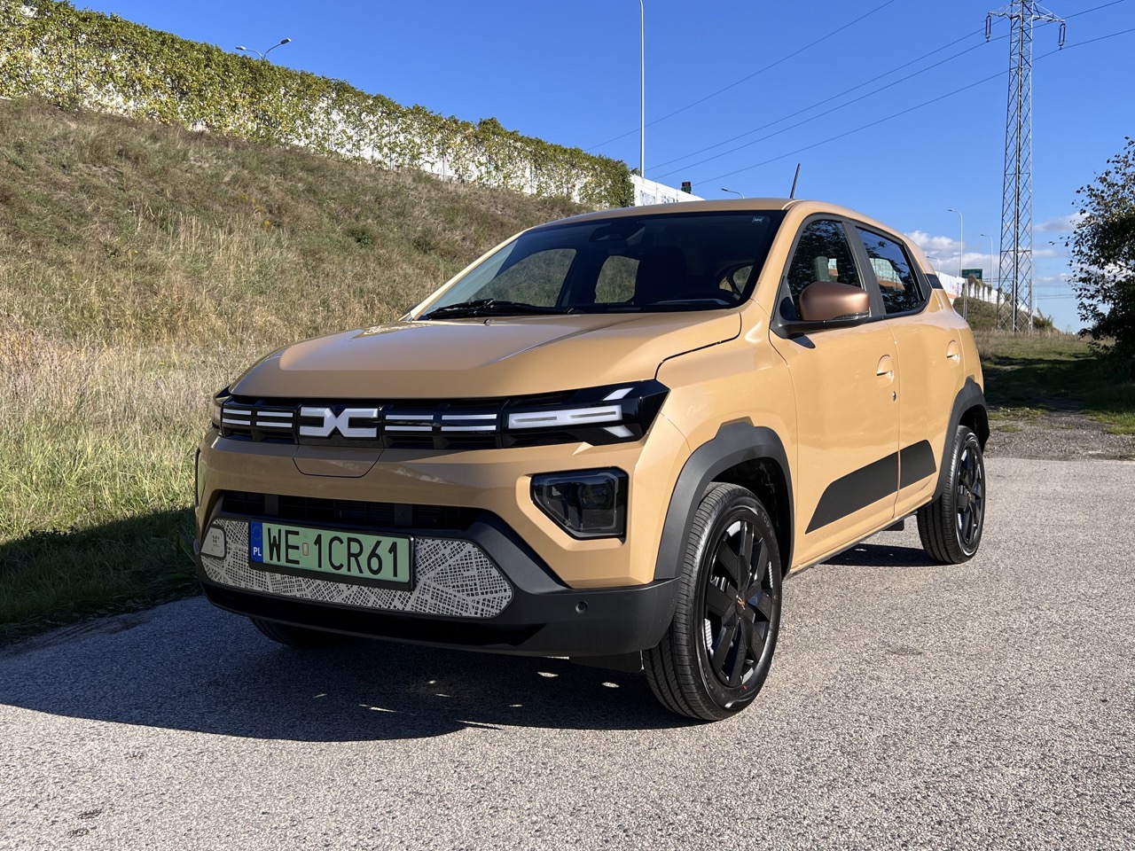 dacia spring pierwsza jazda