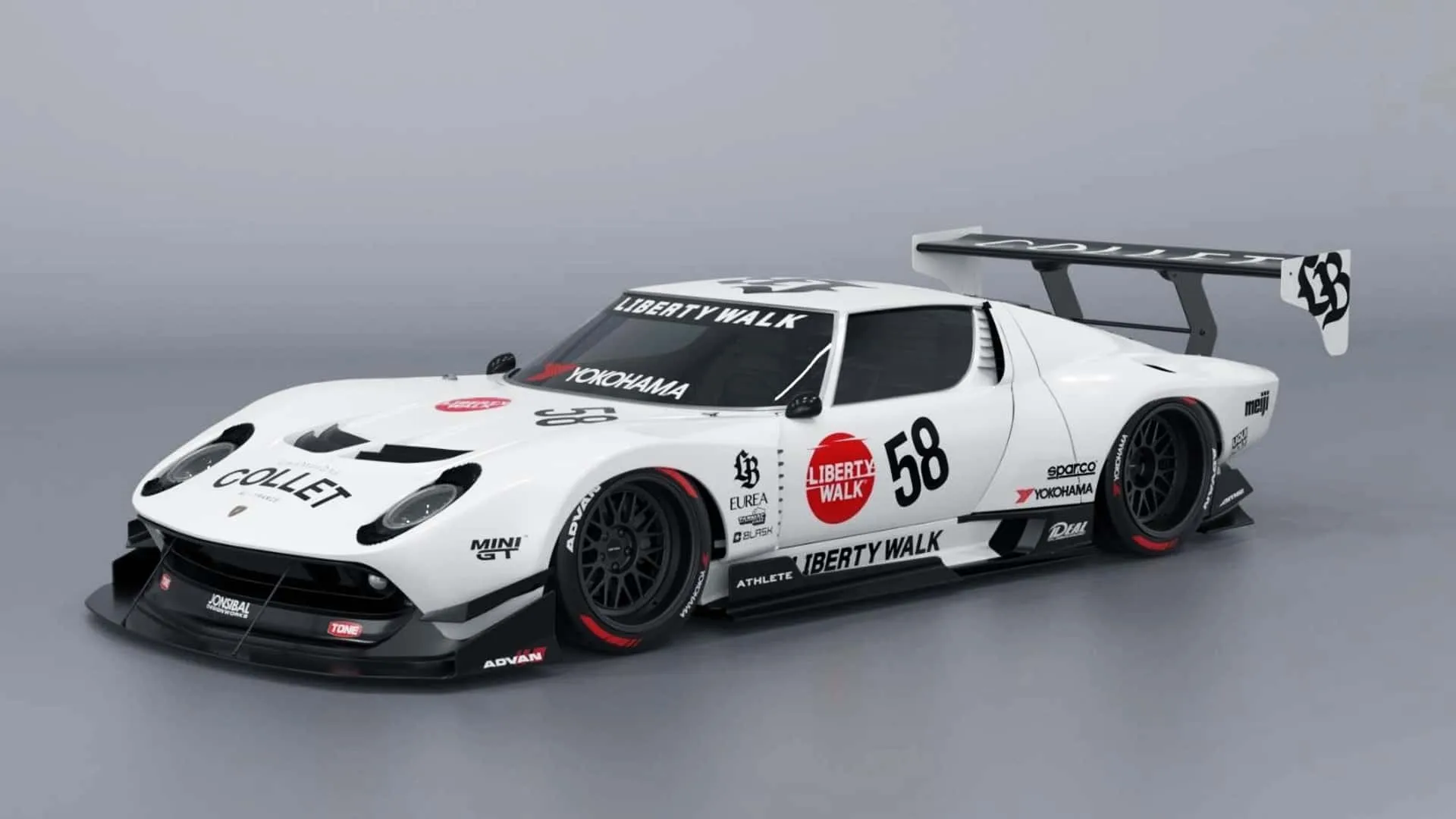 Lamborghini Miura Liberty Walk