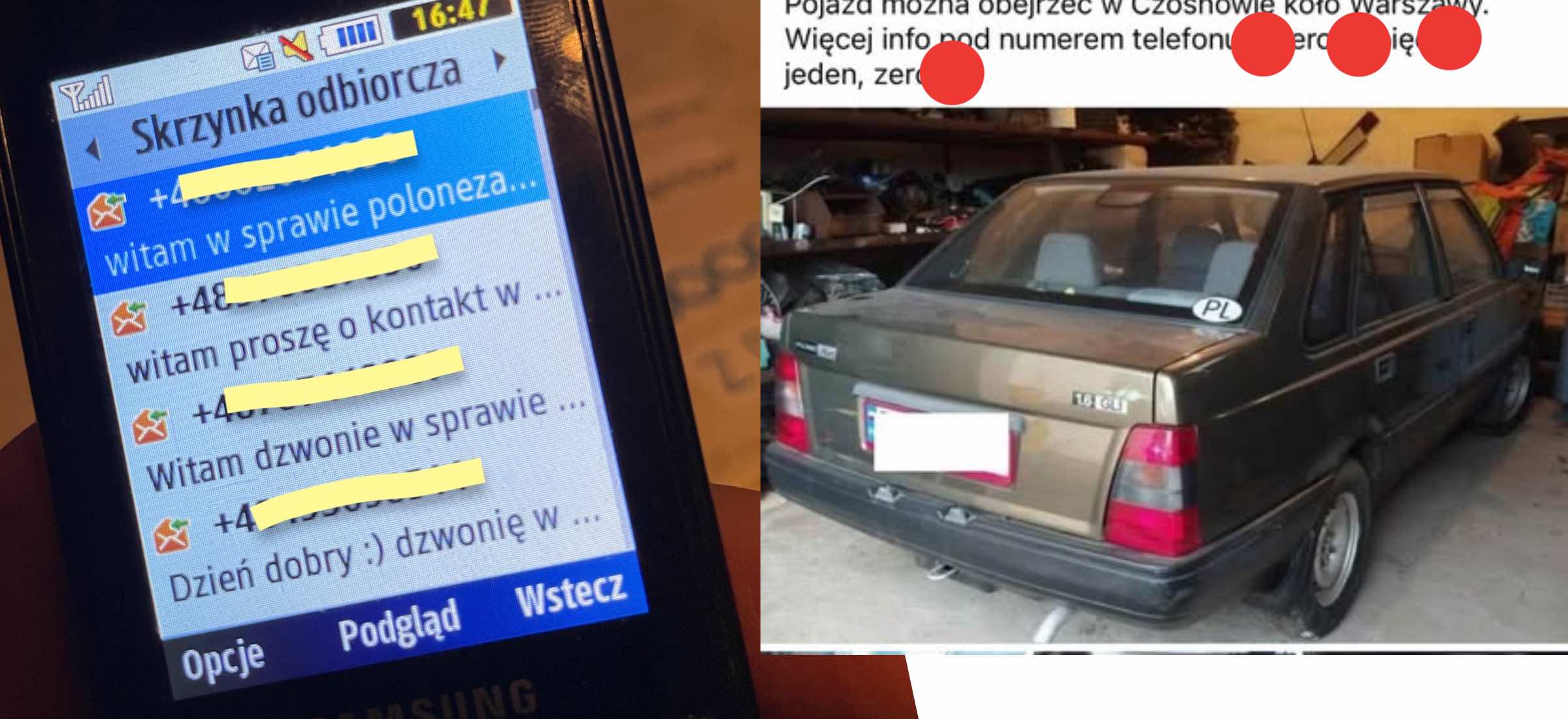 Wyjątkowe okazje nie istnieją, ale łatwo dać się na nie nabrać. Ktoś wystawił Poloneza za 1000 zł w moim imieniu
