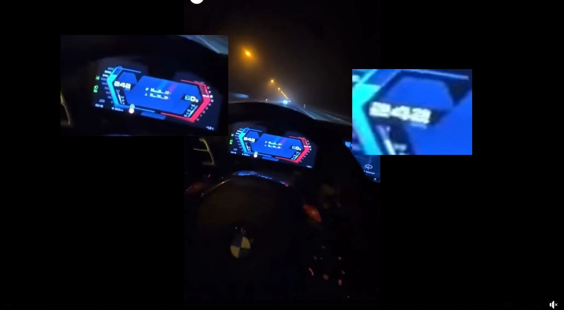 Jechał BMW 240 km/h w zabudowanym. Chwali się tym, a ja orałbym nim asfalt