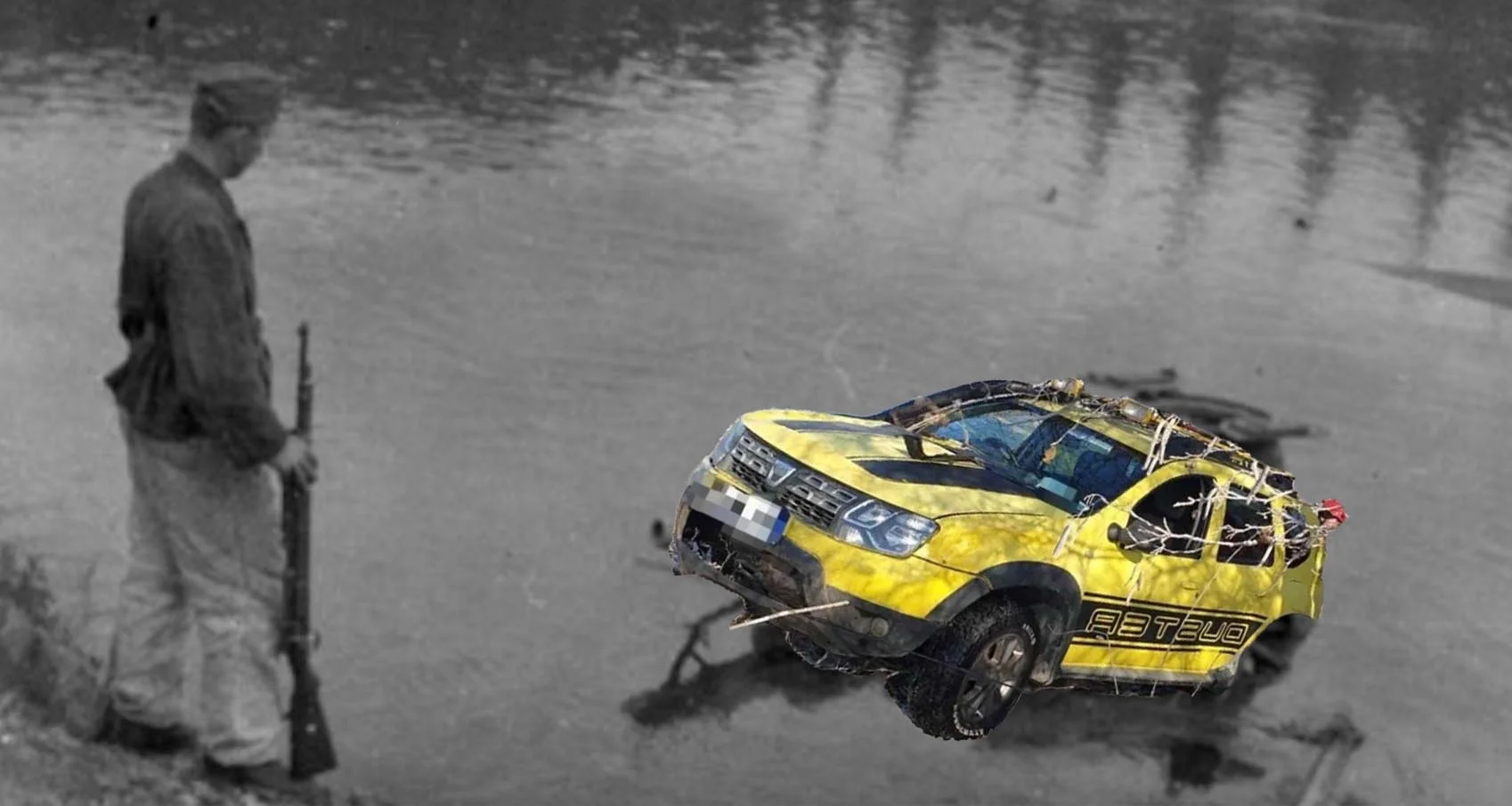 Duster z jeziora