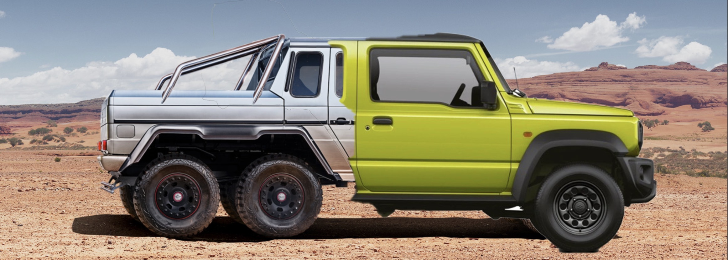 Suzuki Jimny 6&#215;4 istnieje. Właśnie trafiło na sprzedaż