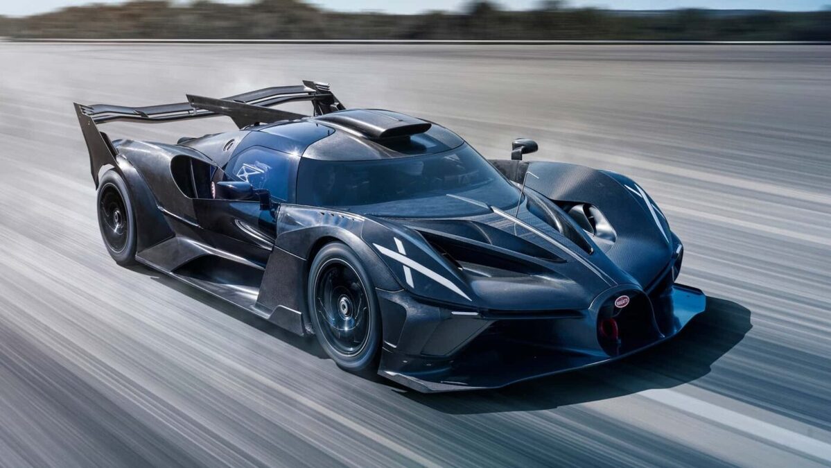 Bugatti Bolide opony
