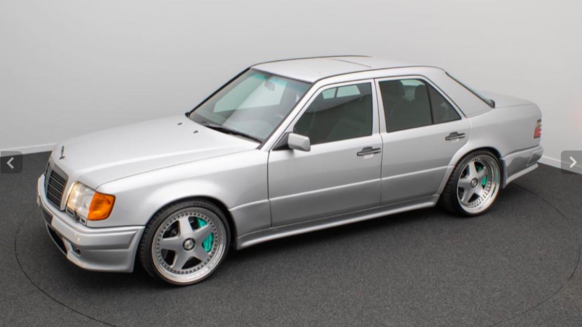 Mercedes W124 za 10,3 mln zł to nowy poziom szaleństwa. Ludzie, to nadal Baleron
