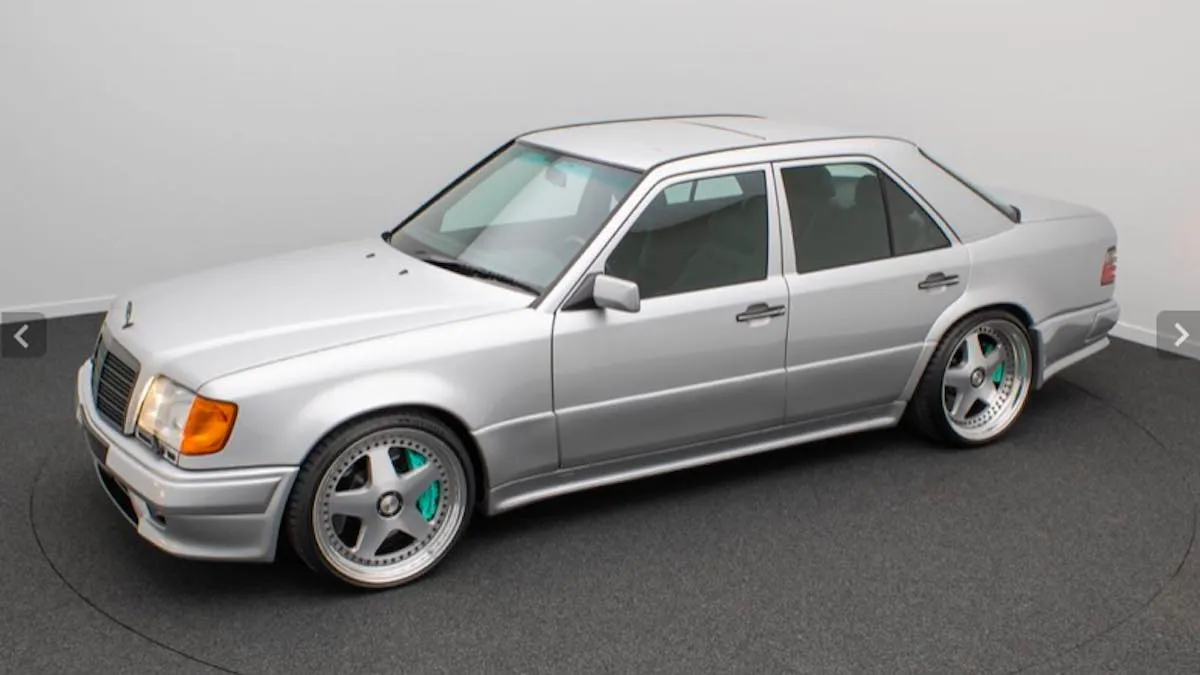 Mercedes W124 za 10,3 mln zł to nowy poziom szaleństwa. Ludzie, to nadal Baleron