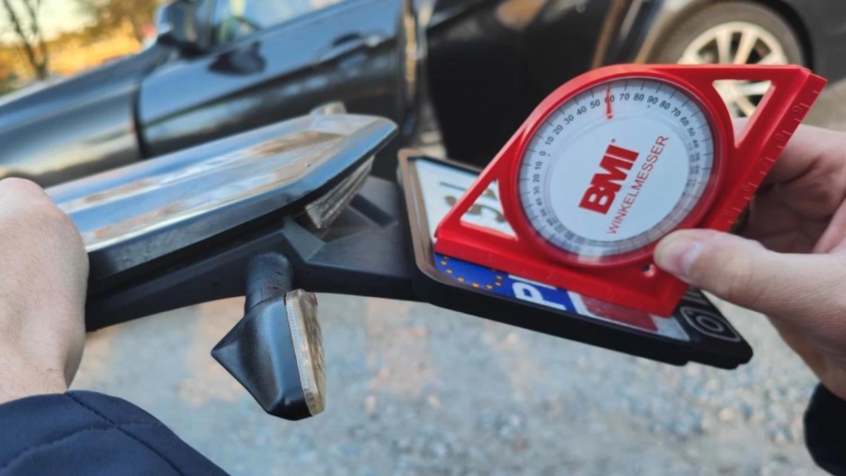 Winkelmesser siał postrach wśród motocyklistów w Słupsku. Ale Kugelschreiber się nudził