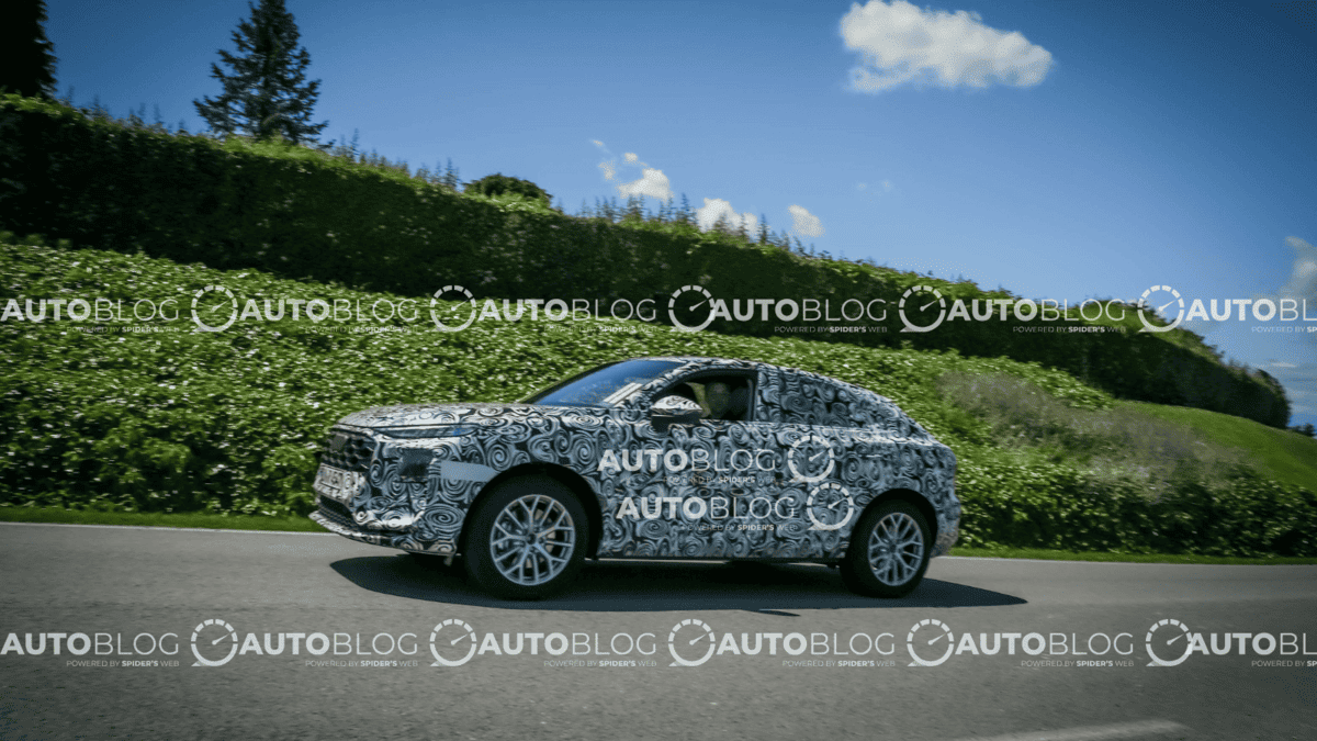Audi Q3 spy shot autoblog