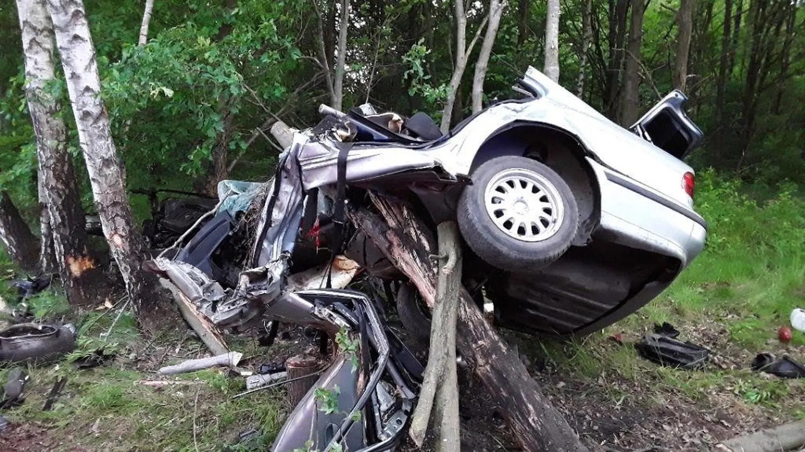 Wypadek BMW Łódź