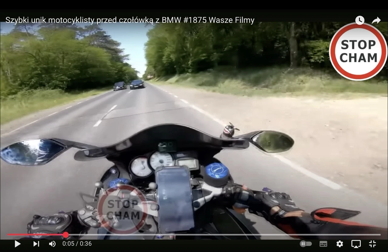 czołówka bmw motocykl