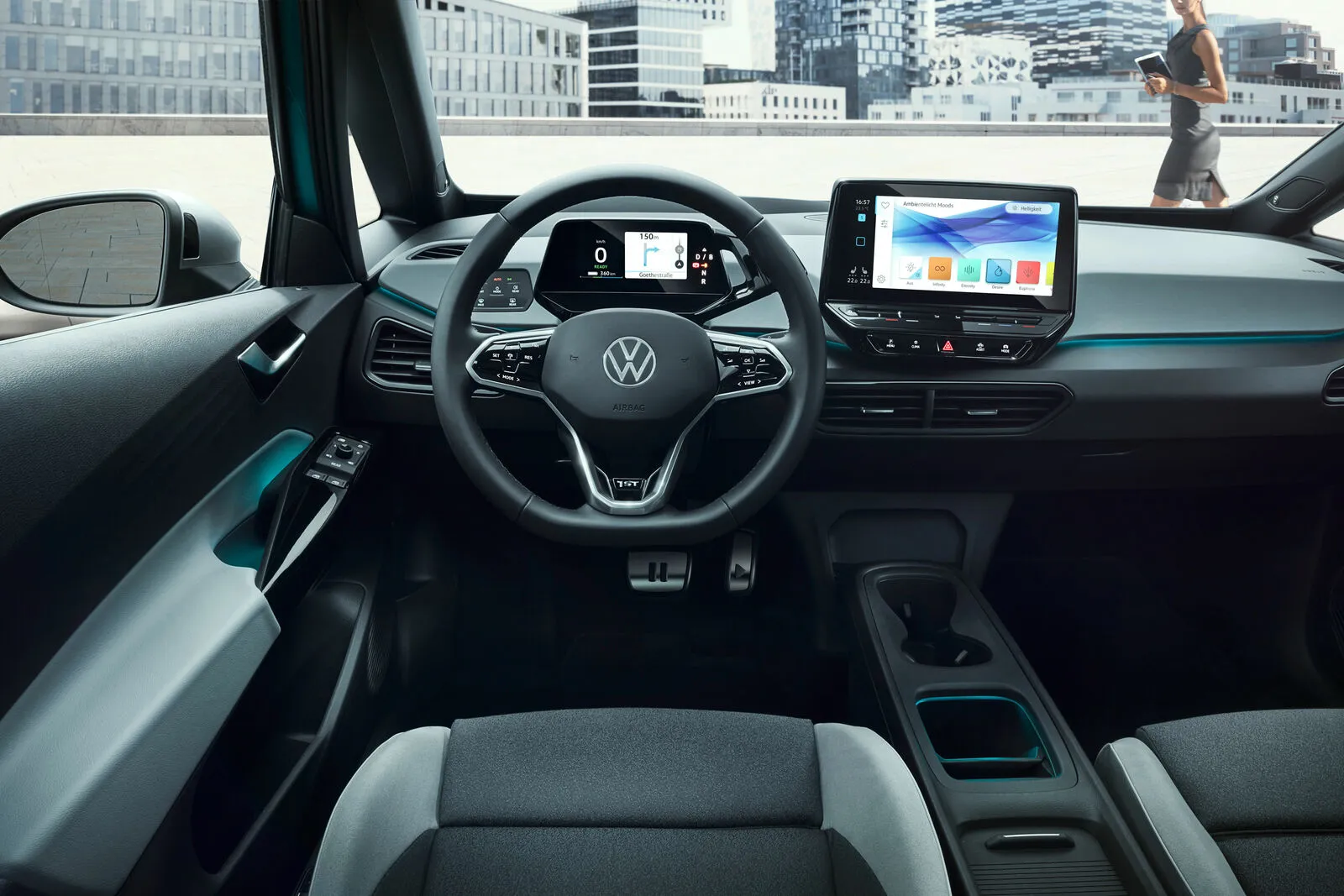 Volkswagen ID.3 wnętrze 