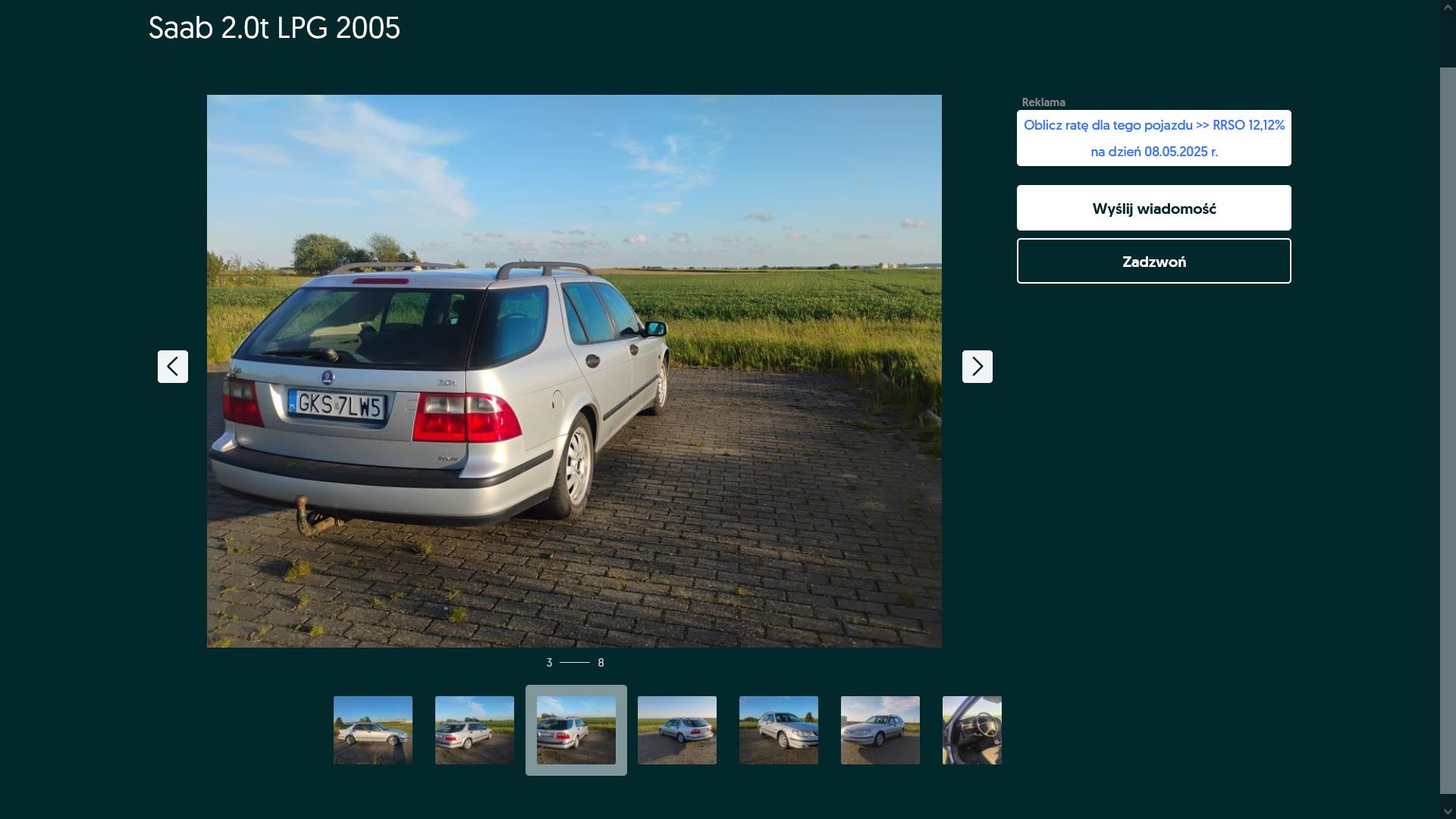 Saab 9-5 cena