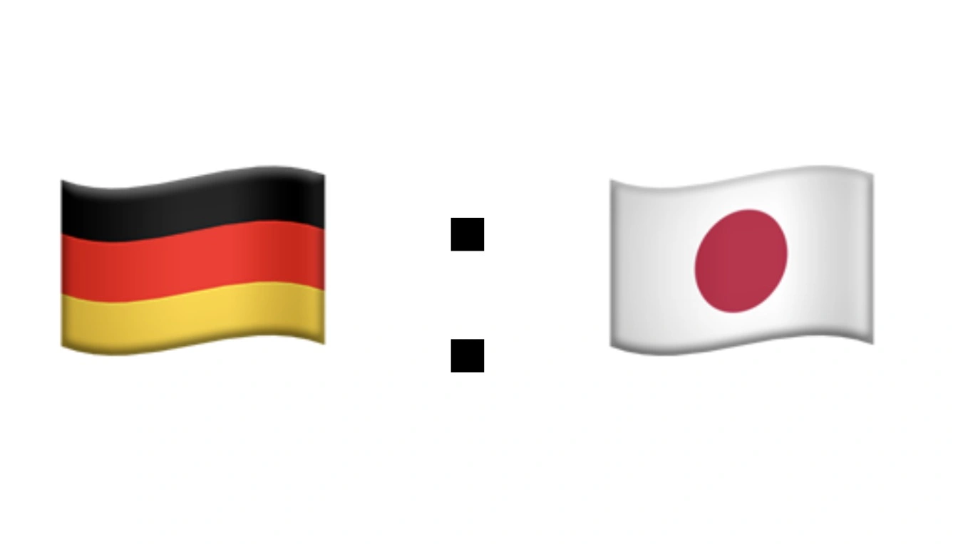 Niemcy kontra Japonia