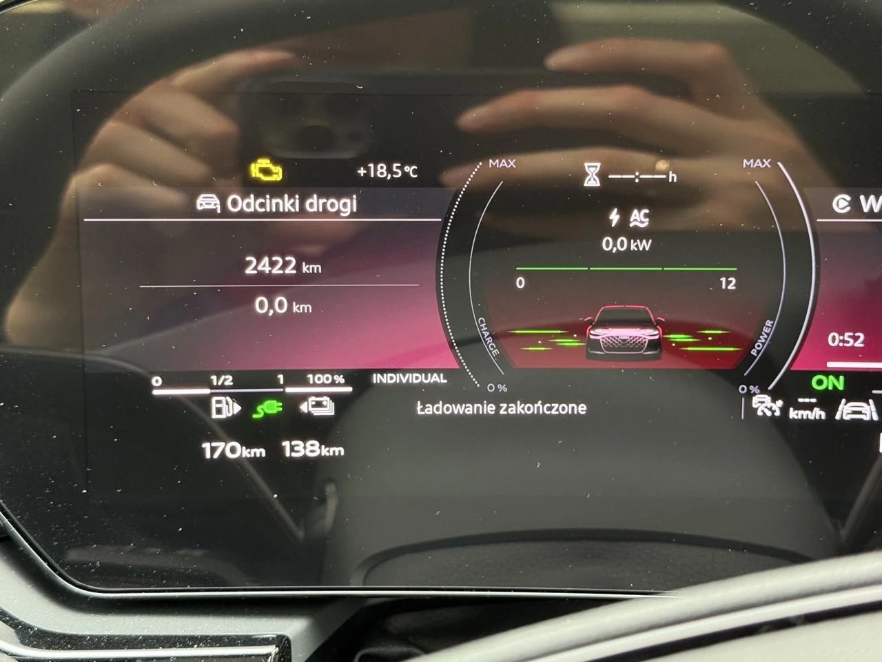 audi a6 c9 hybrid zasięg
