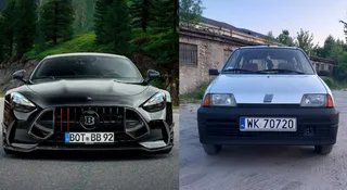 Mój samochód ma 31 KM, a najnowszy Brabus ma 1000 KM. Porównałem je ze sobą