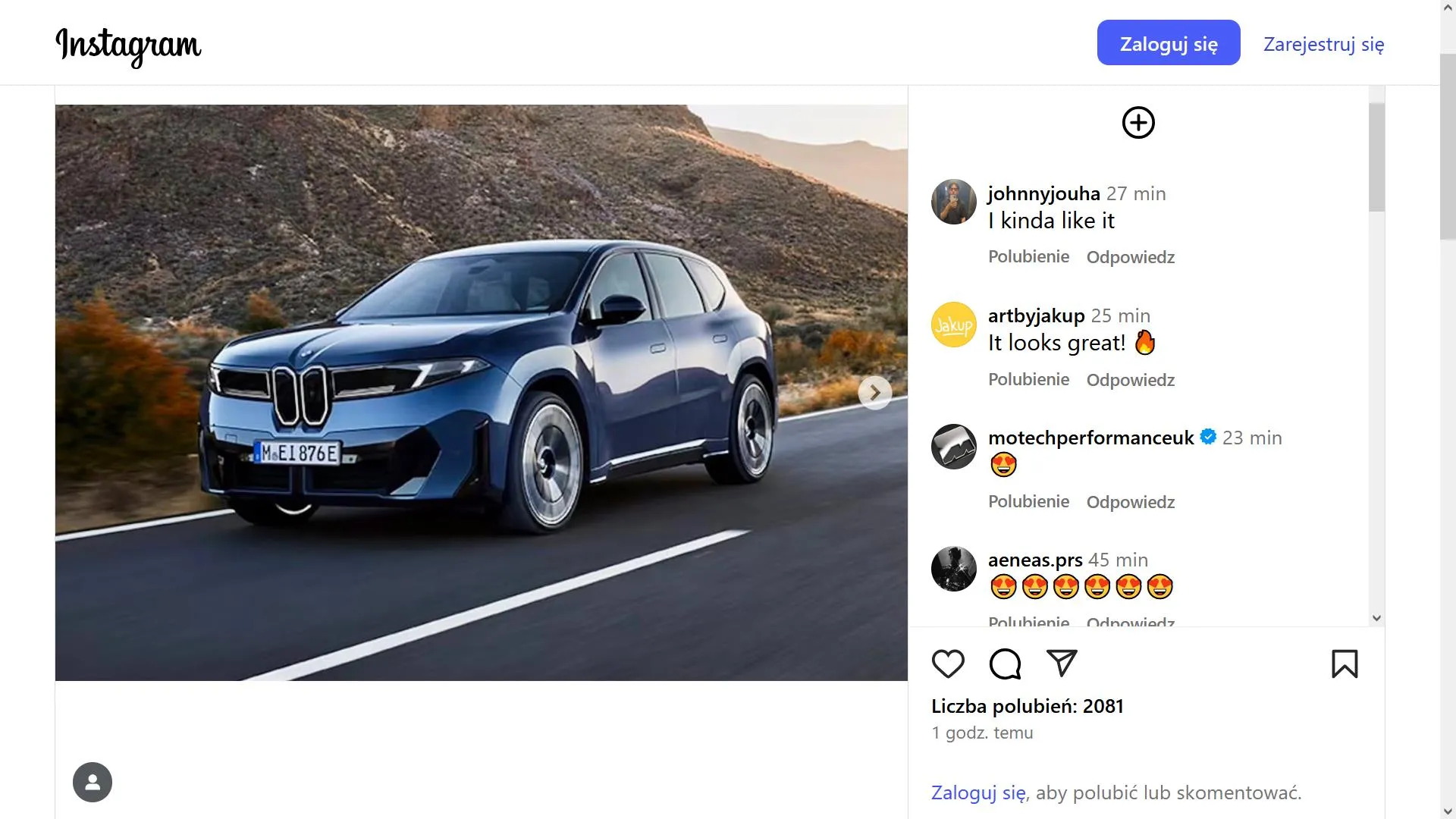 nowe BMW iX3
