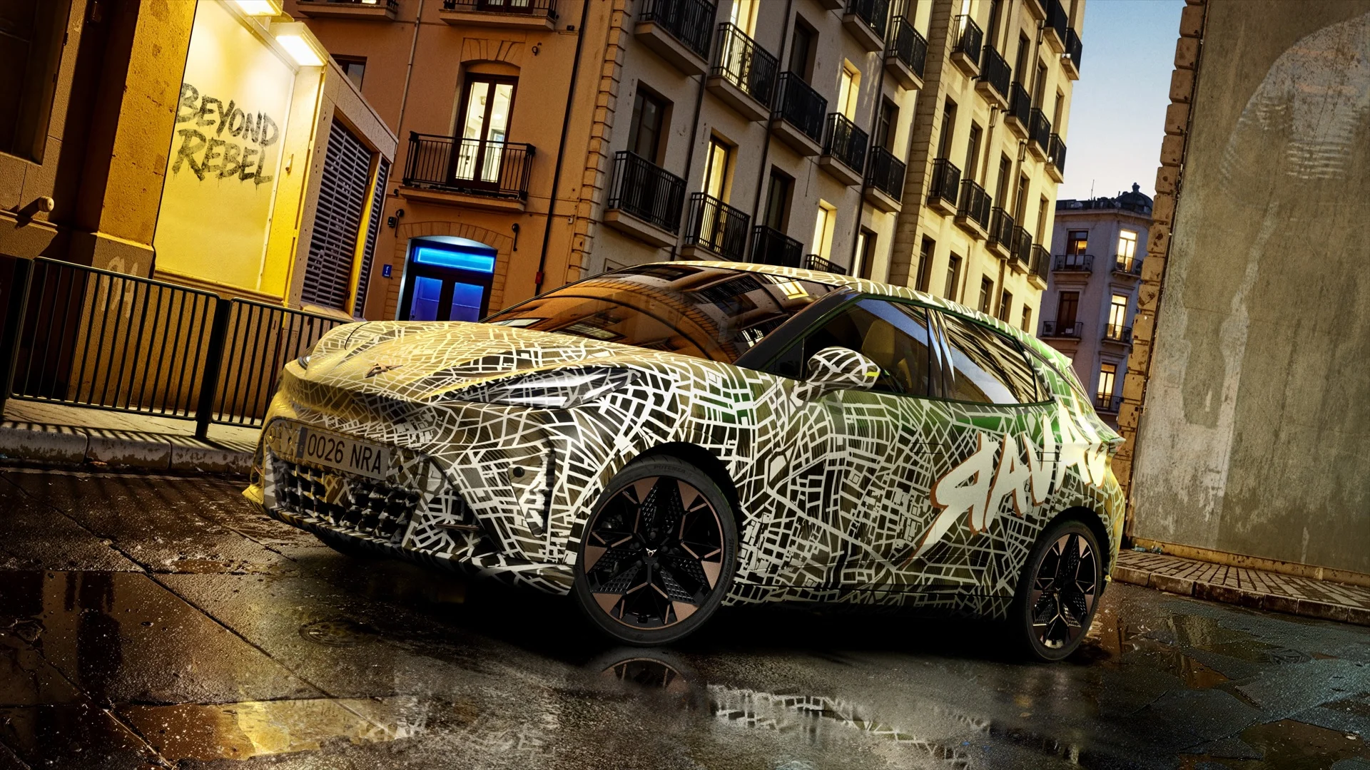 Cupra Raval debiutuje w dresie. To ten obniżony