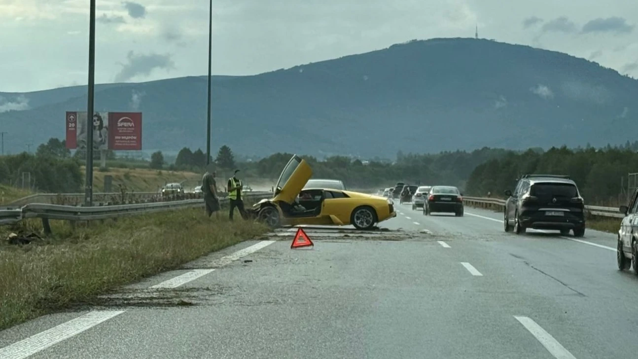 Wypadek Lamborghini Murcielago w Polsce. Milion poszedł w piach