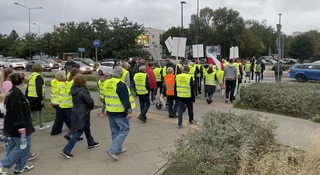 Byłem na proteście prawdziwego ruchu miejskiego. Mieszkańcom zlikwidowano parking, a miasto ich lekceważy