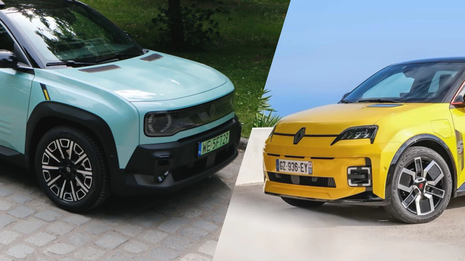 Porównałem Renault 4 z Renault 5. Dajcie mi szalik na oczy