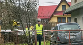 Postawił dwóch policjantów i fotoradar. Hamowałem z piskiem opon