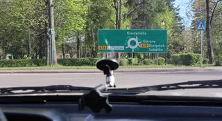 Ma 12 zjazdów. Rondo w Krynkach wygląda jak koszmar