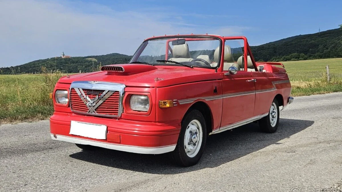 Ktoś odrestaurował Wartburga. Wyszedł mu kabriolet