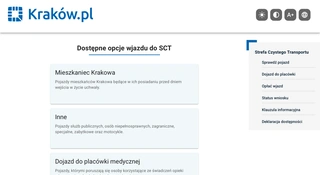 W delegację do szpitala. W Krakowie wystartował system rejestracji wjazdu do SCT