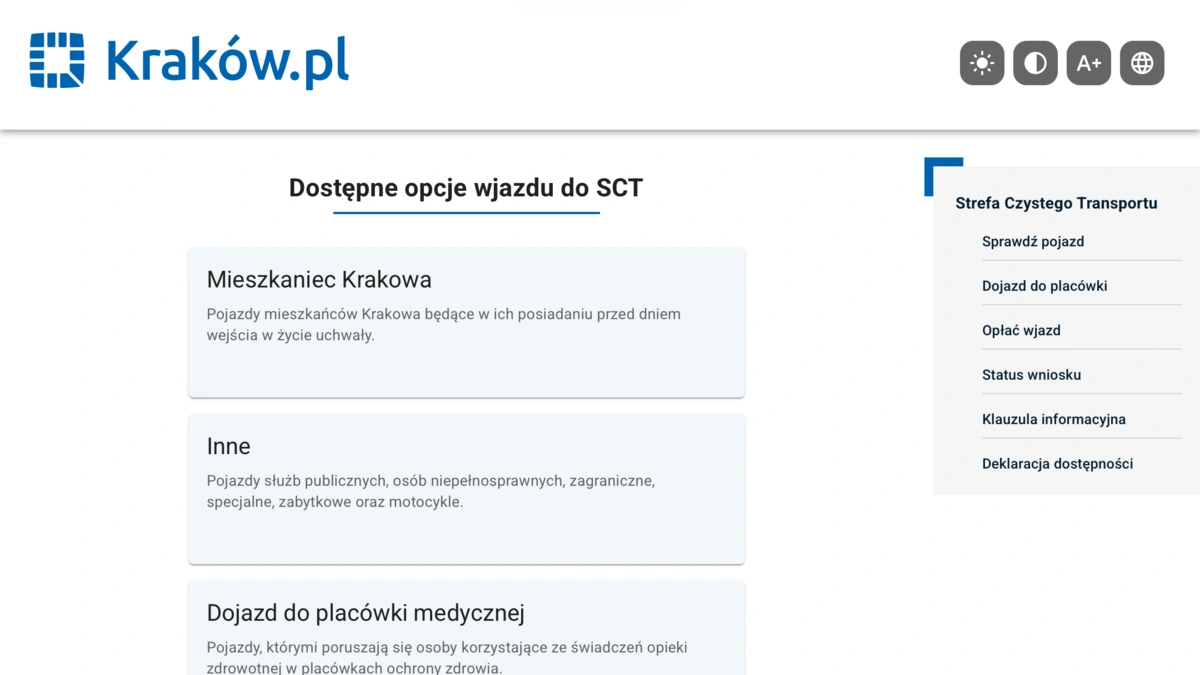 W delegację do szpitala. W Krakowie wystartował system rejestracji wjazdu do SCT