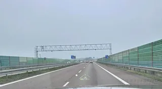 Odcinkowy pomiar prędkości na S17 już działa. Wzruszył mnie ten moment