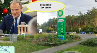 Premier mówi, że paliwo bardzo potaniało. Znam jeszcze lepszy kawał