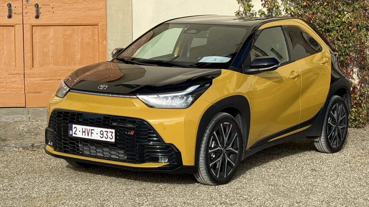 toyota aygo x pierwsza jazda