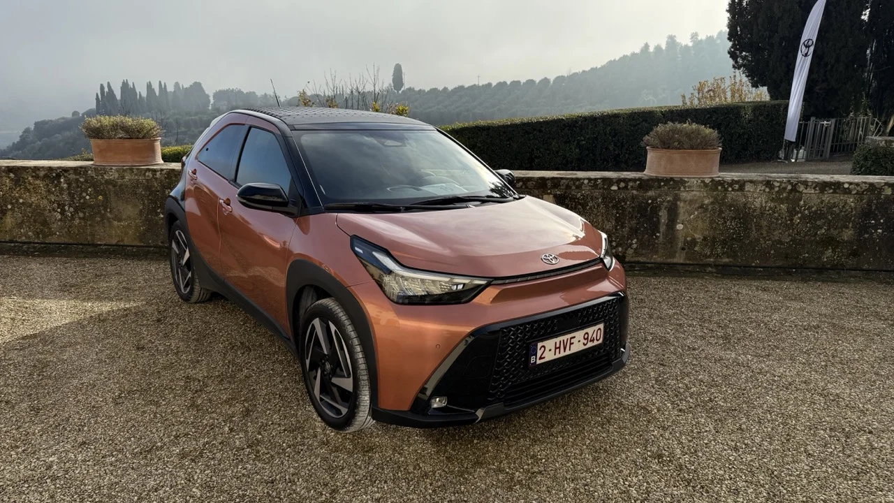 toyota aygo x pierwsza jazda