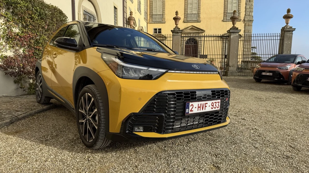 toyota aygo x pierwsza jazda