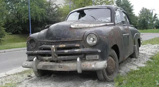 Wpadłem na kilkudziesięcioletniego grata. Akurat przechodziłem z tragarzami