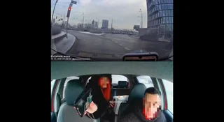 Ruda policjantka kazała przejechać na czerwonym. Pojechałbyś?