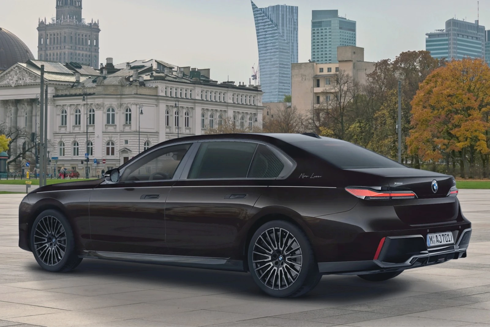 BMW serii 7 Nero Lusso 