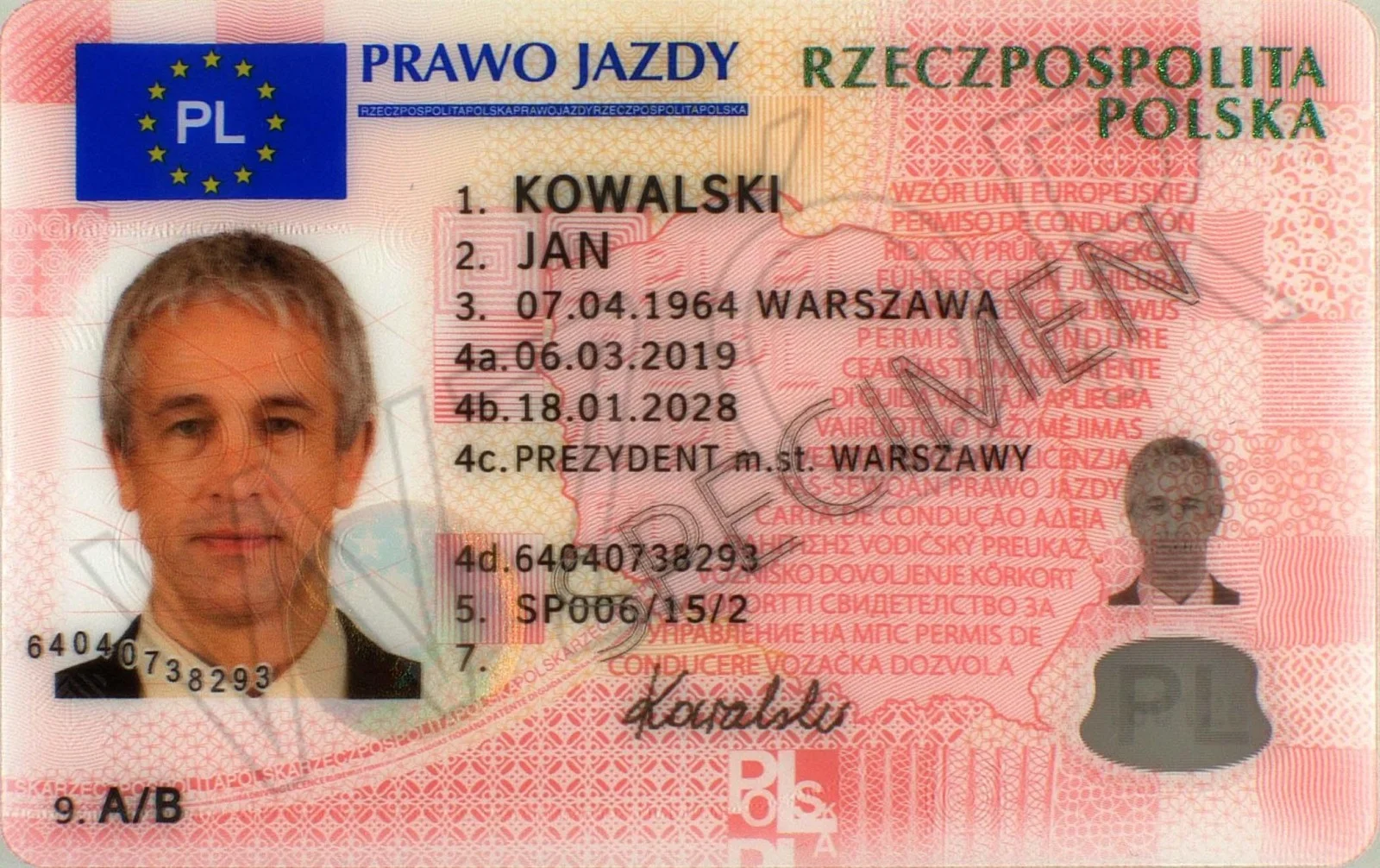 Polskie prawo jazdy